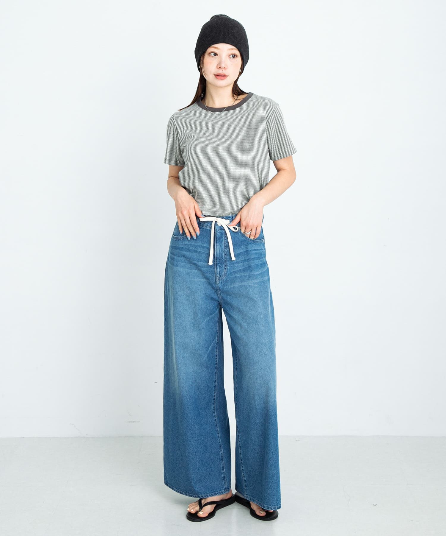 Sonny Label 「JQベーシックコンパクトTシャツ」|Tシャツ・カットソー|