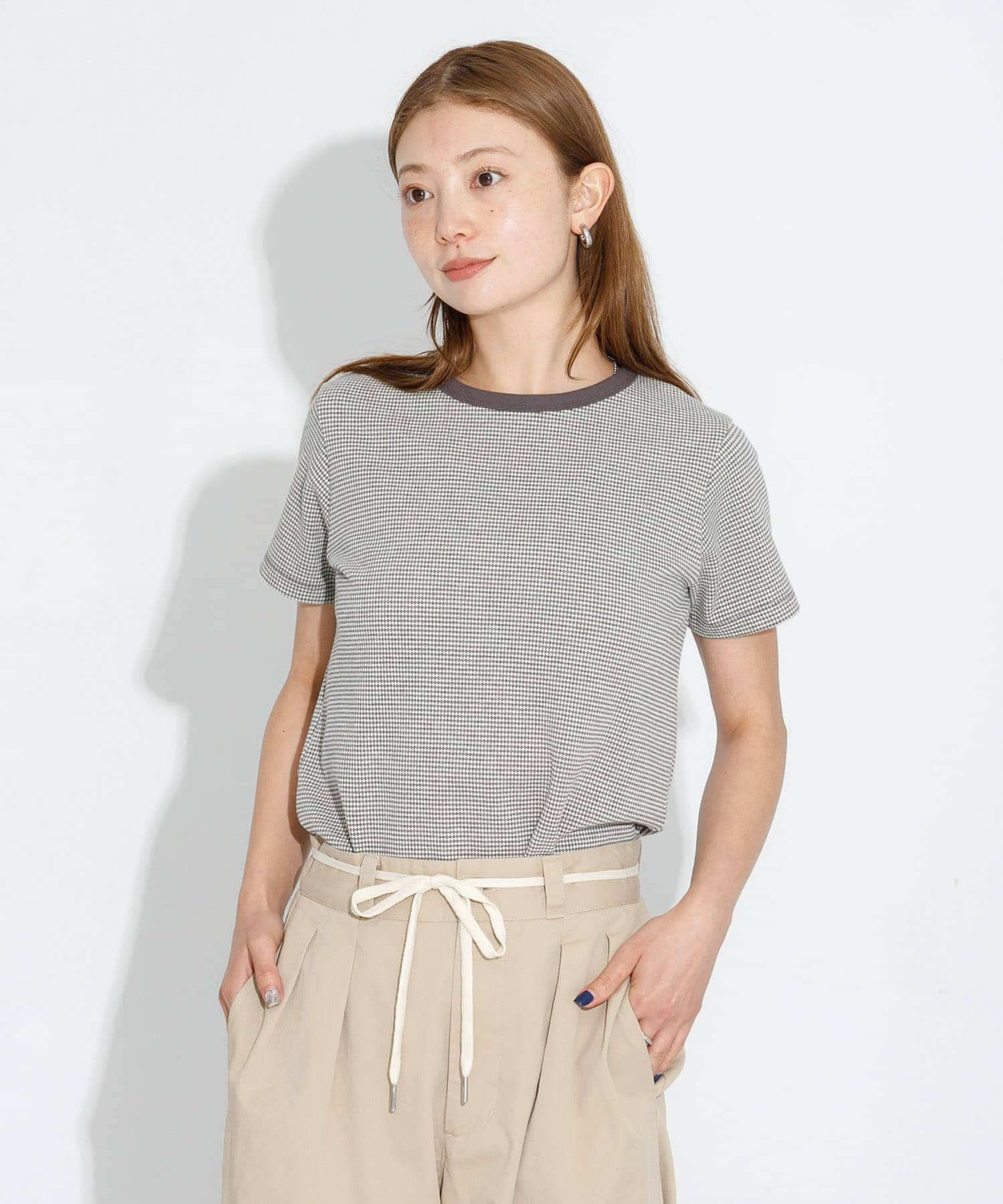 Sonny Label 「JQベーシックコンパクトTシャツ」|Tシャツ・カットソー|