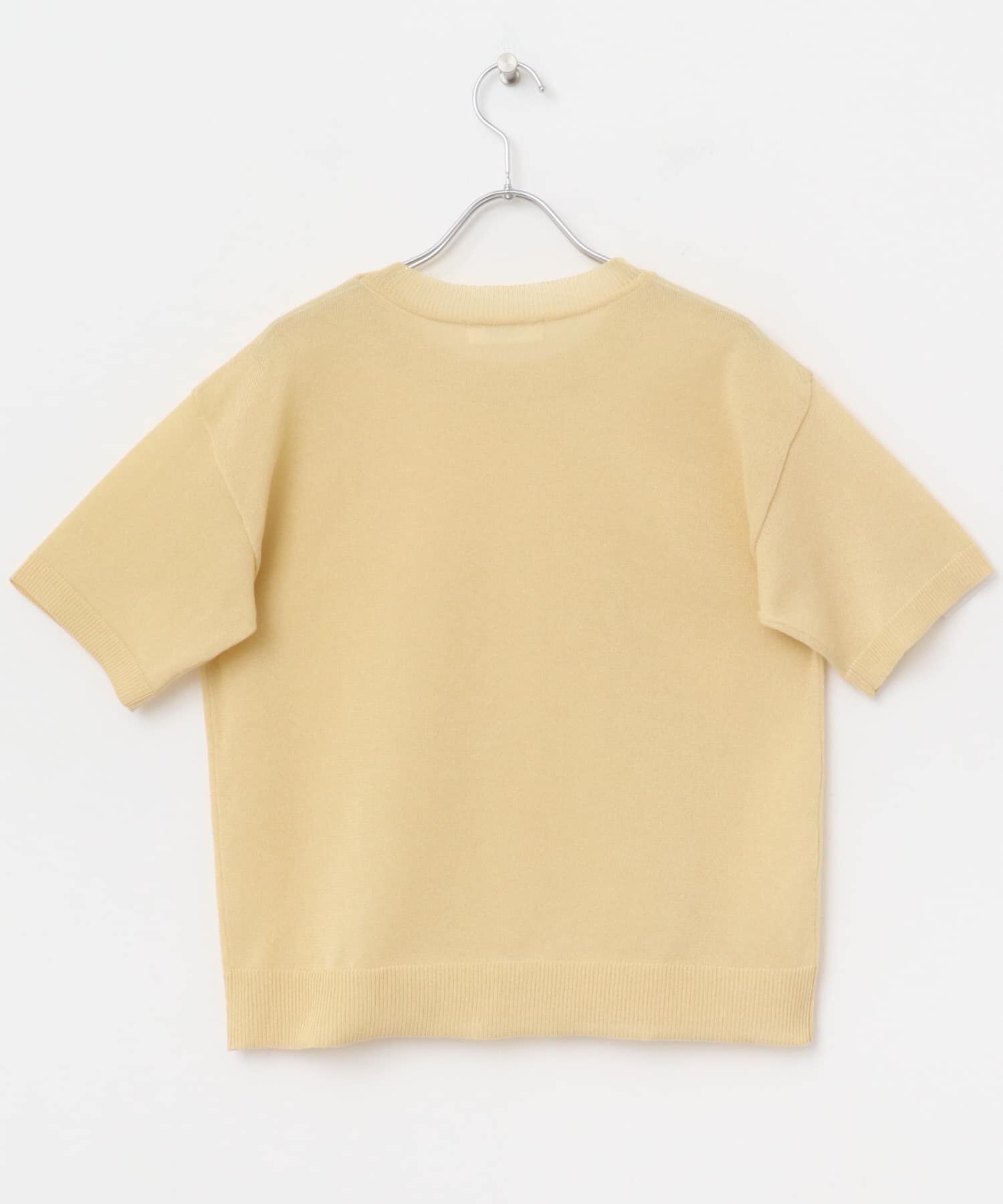 Sonny Label 「シアーラメニットTシャツ」|ニット・セーター|