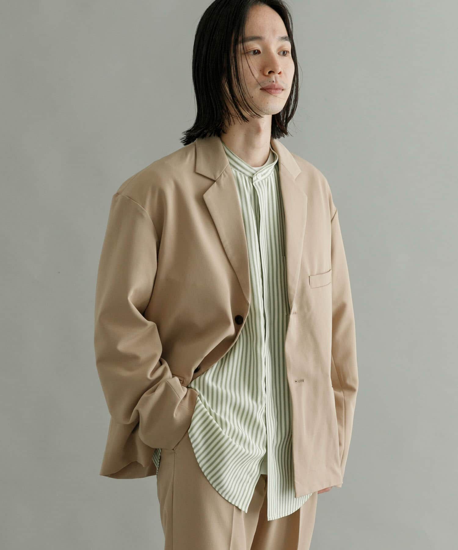 URBAN RESEARCH「『ｾｯﾄｱｯﾌﾟ対応』URBAN RESEARCH iD ｳｰﾘｰｽﾄﾚｯﾁｵｰﾊﾞｰｼﾞ 」|その他|ベージュ