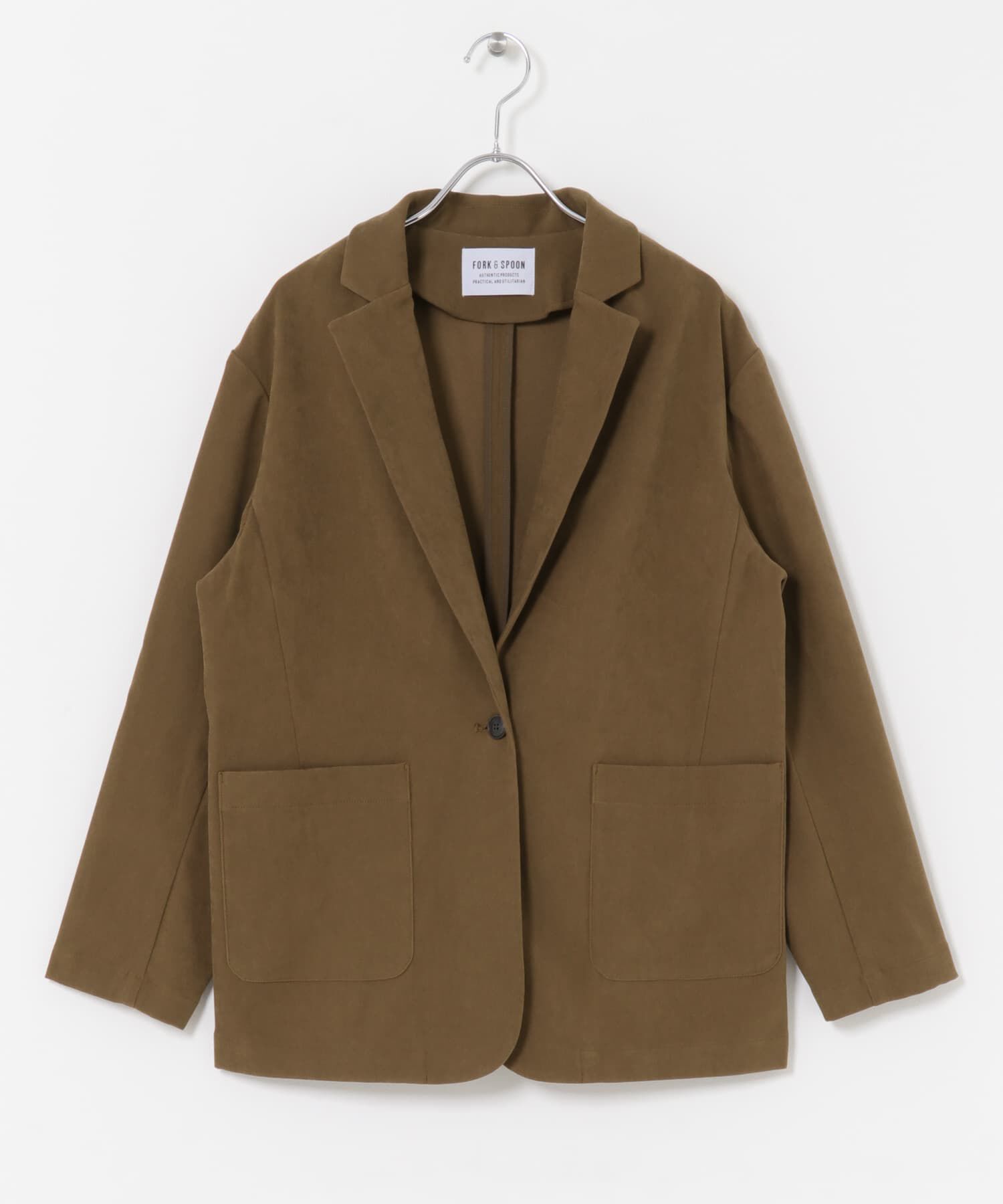 URBAN RESEARCH DOORS「FORK&SPOON　スエードライクジャケット」|その他|