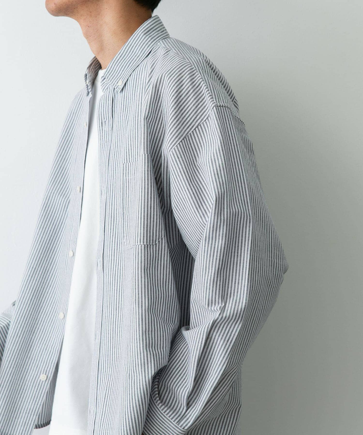 Sonny Label 「抗菌オックスボタンダウンオーバーシャツ」|シャツ・ブラウス|