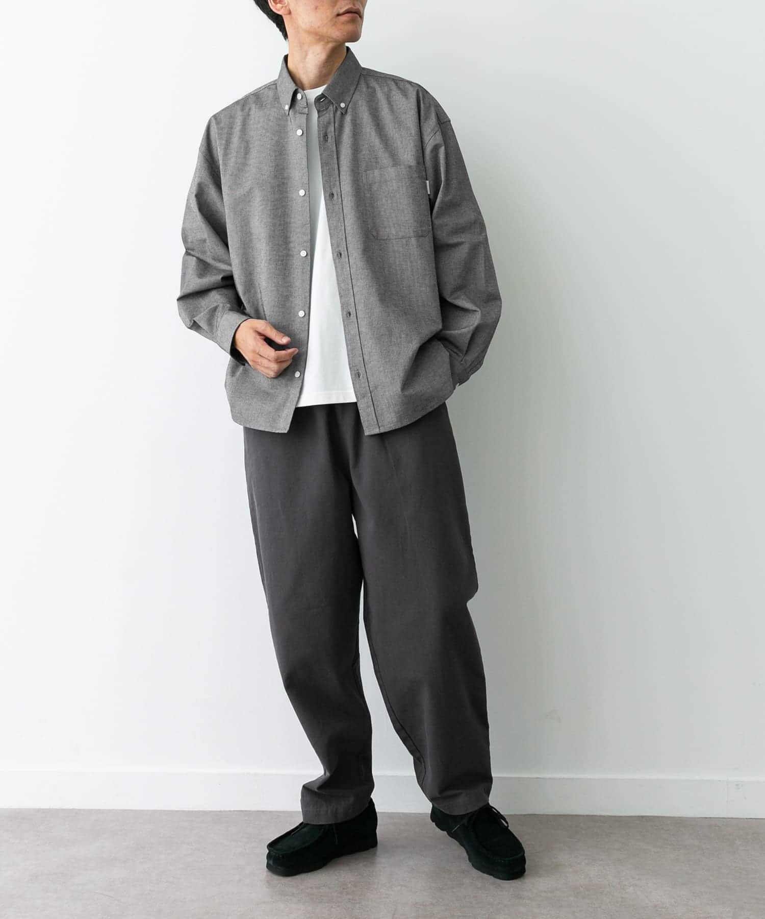 Sonny Label 「抗菌オックスボタンダウンオーバーシャツ」|シャツ・ブラウス|