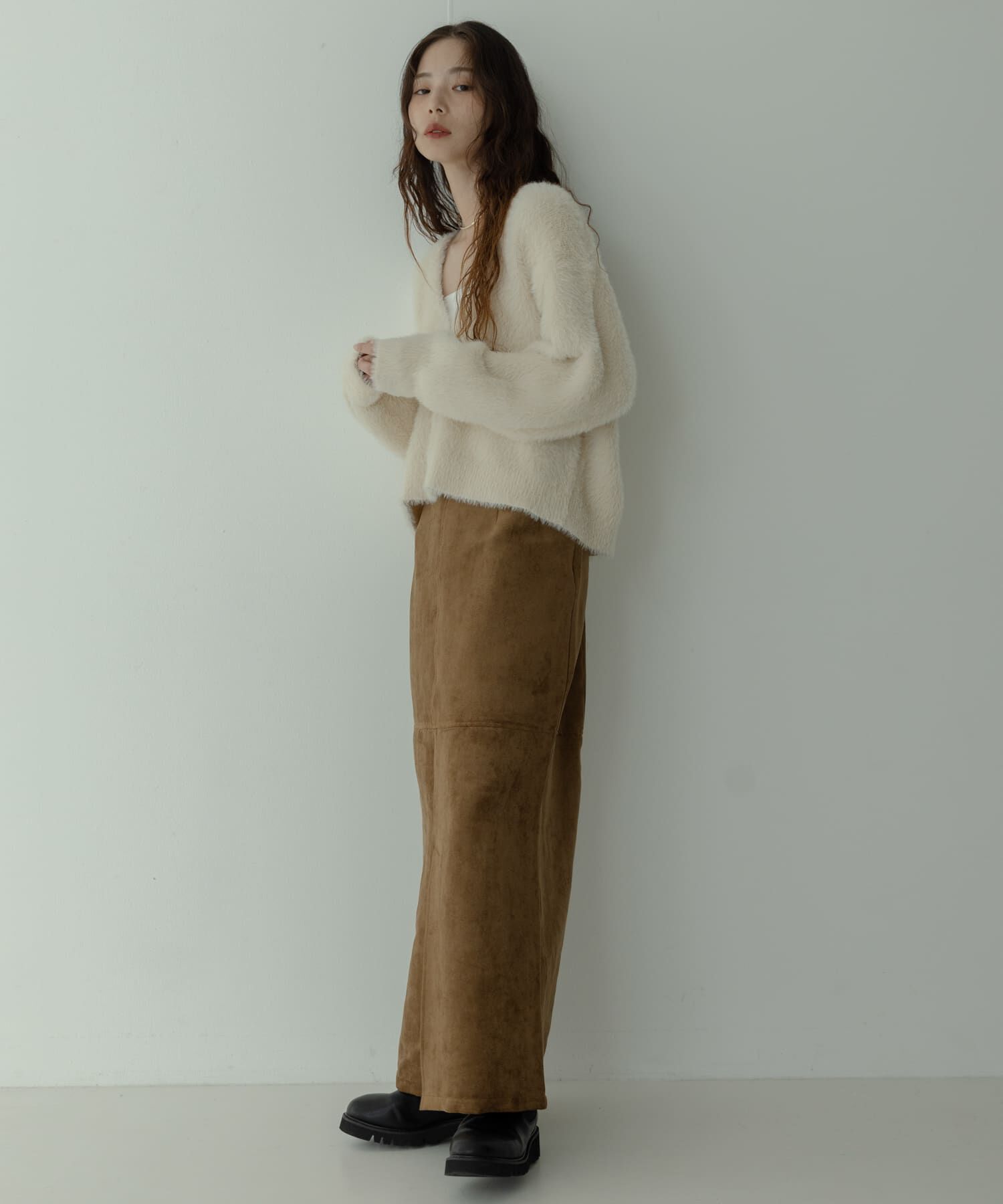 Sonny Label 「フェザーダブルフェイスカーディガン」|カーディガン|