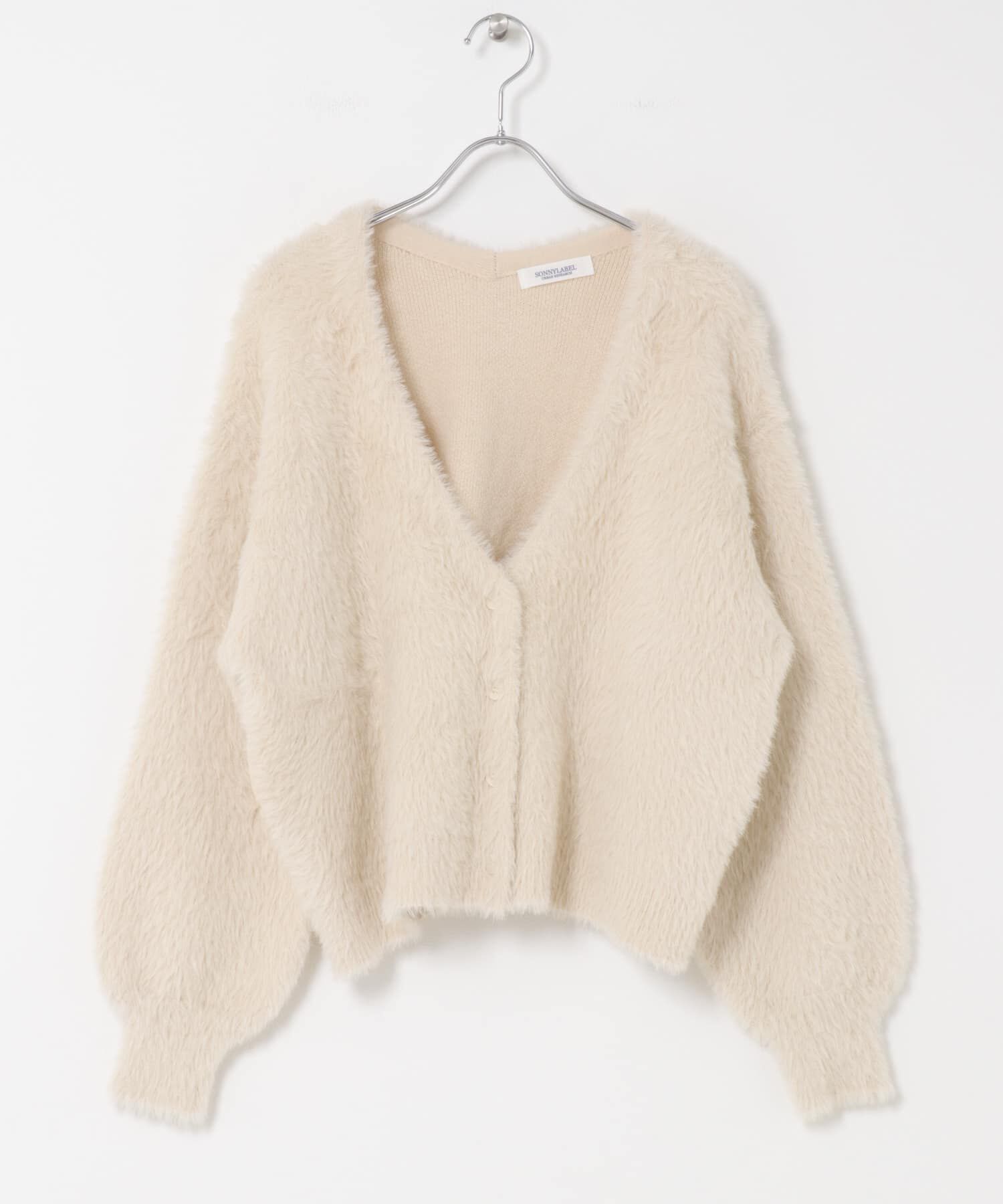 Sonny Label 「フェザーダブルフェイスカーディガン」|カーディガン|