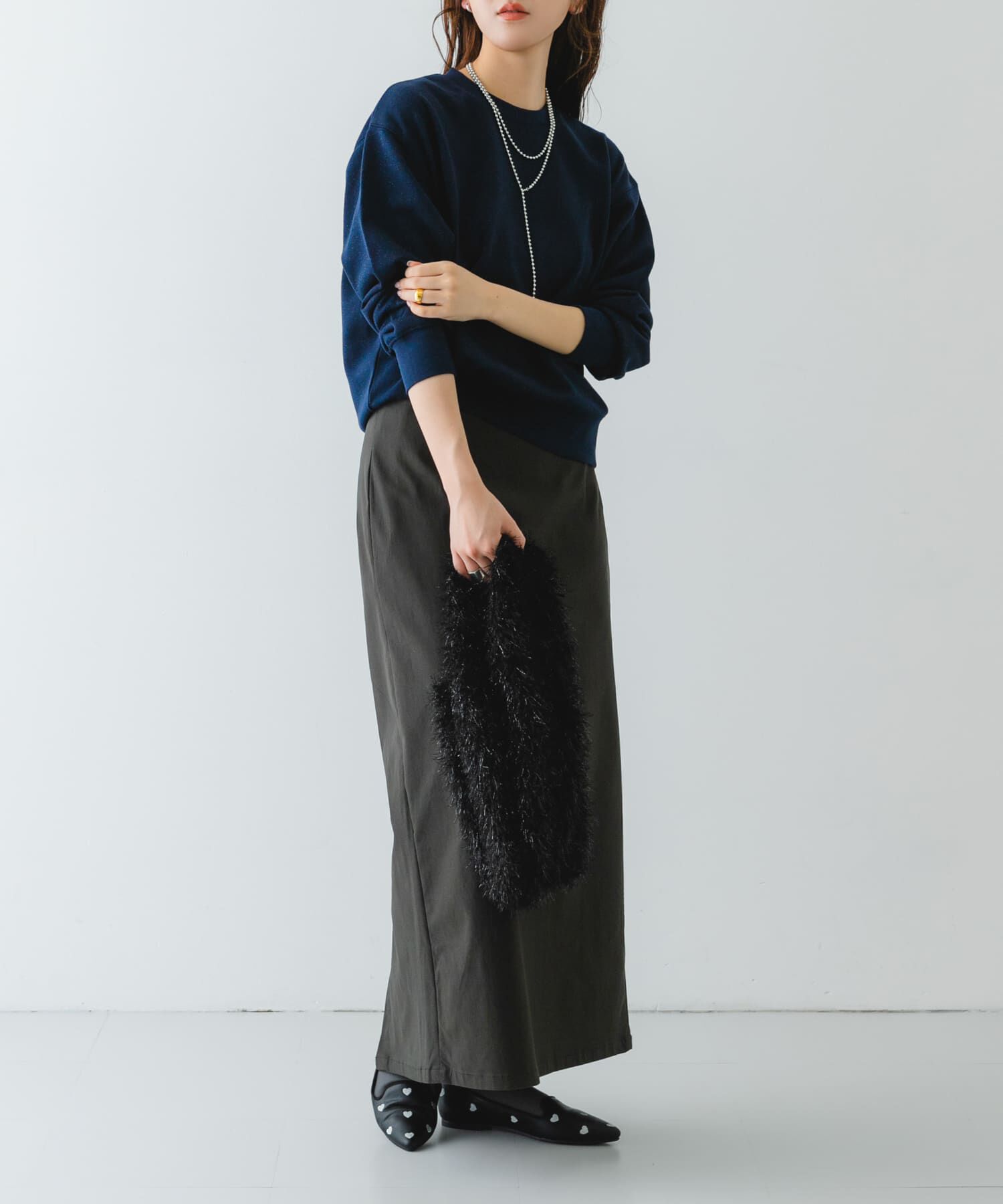 RODE SKO「ラメシャギーショッパー」|トートバッグ|