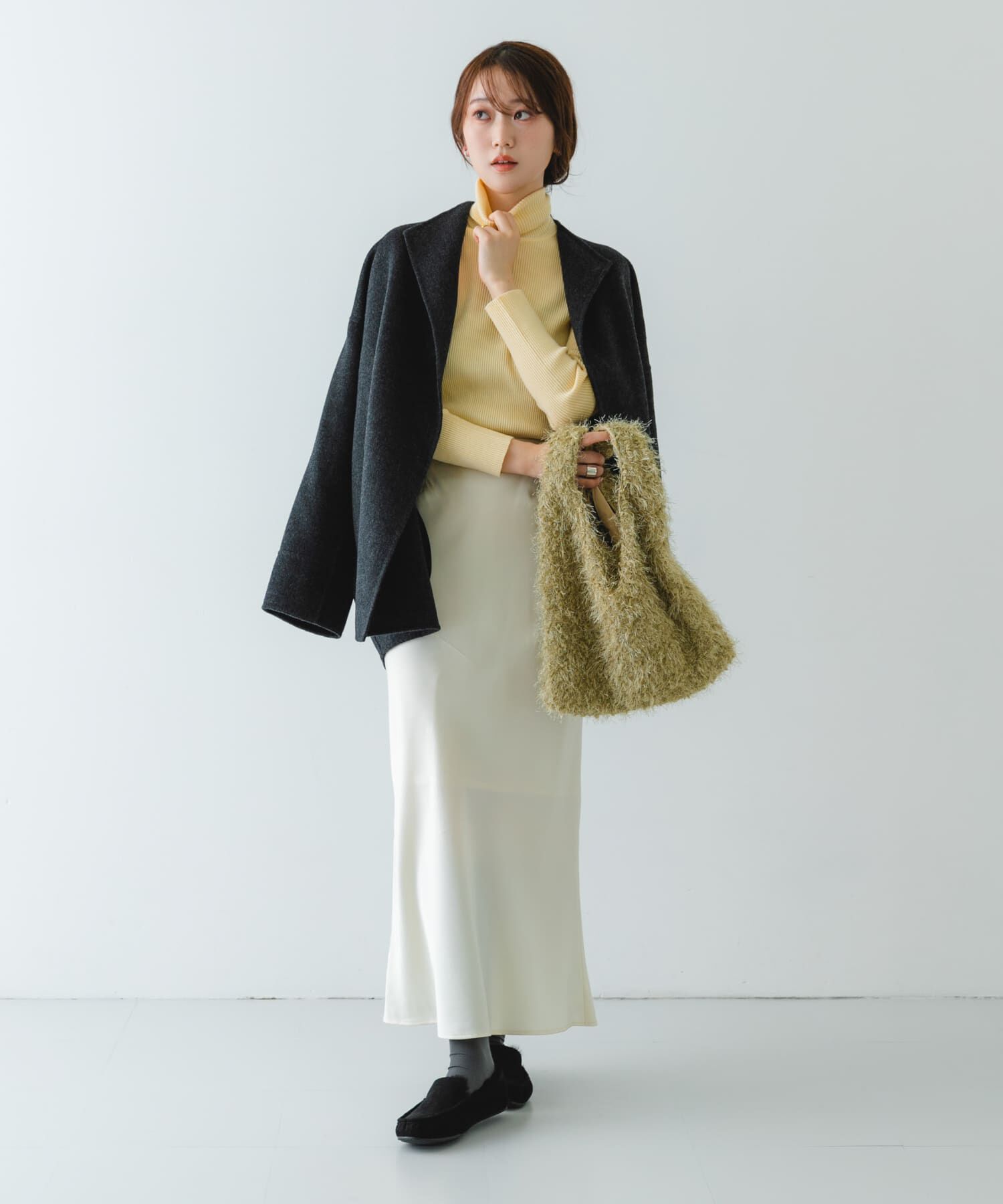 RODE SKO「ラメシャギーショッパー」|トートバッグ|