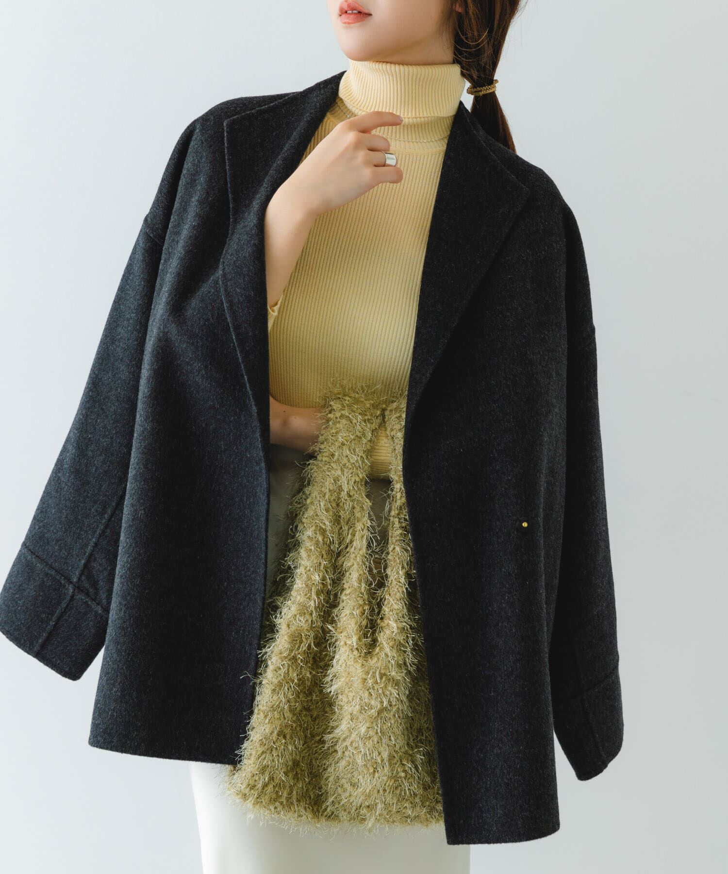 RODE SKO「ラメシャギーショッパー」|トートバッグ|