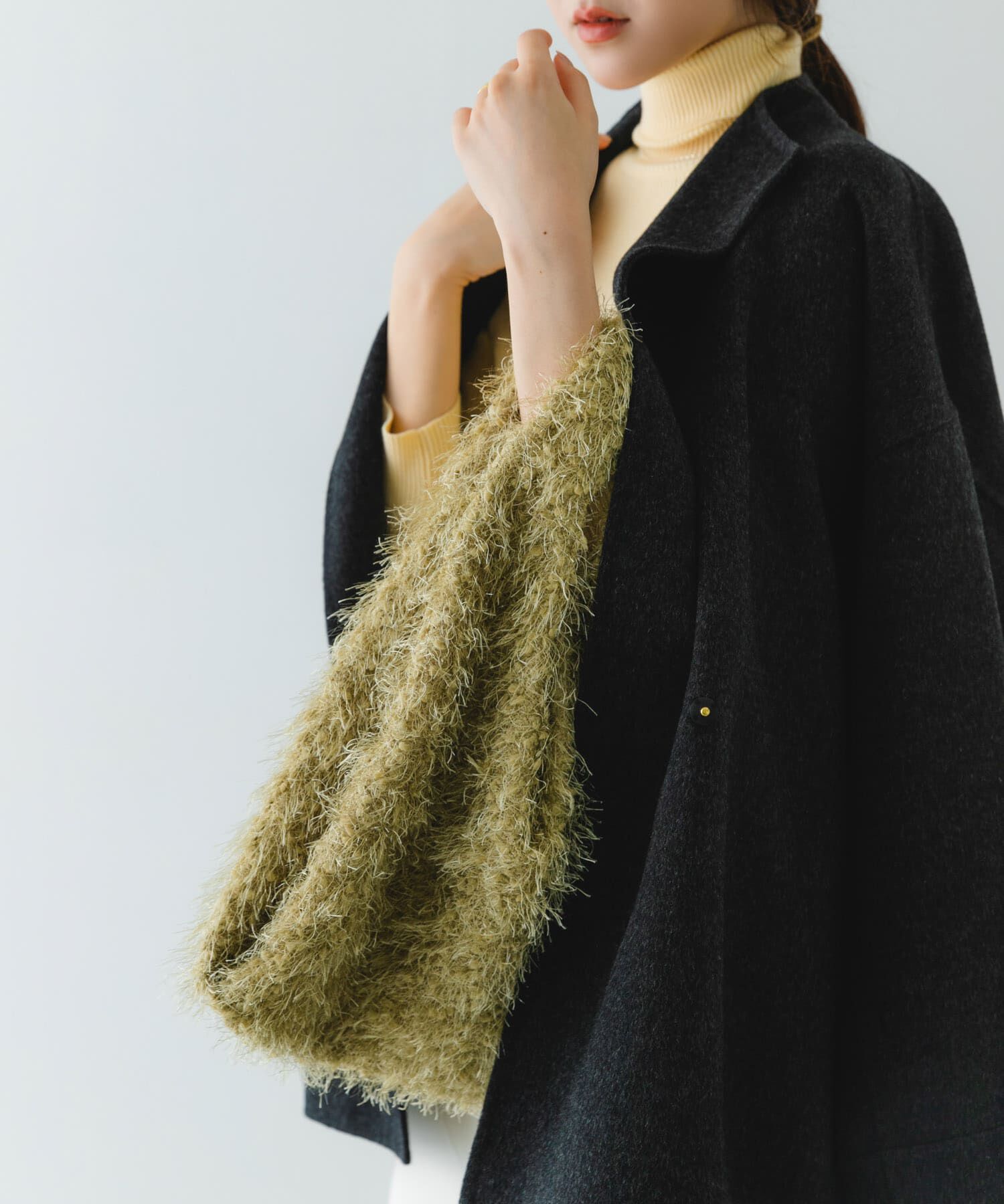 RODE SKO「ラメシャギーショッパー」|トートバッグ|