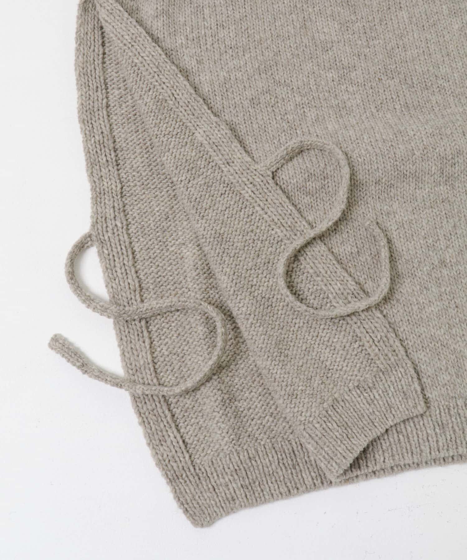 かぐれ「ペルーワイドニットベスト」|ニット・セーター|