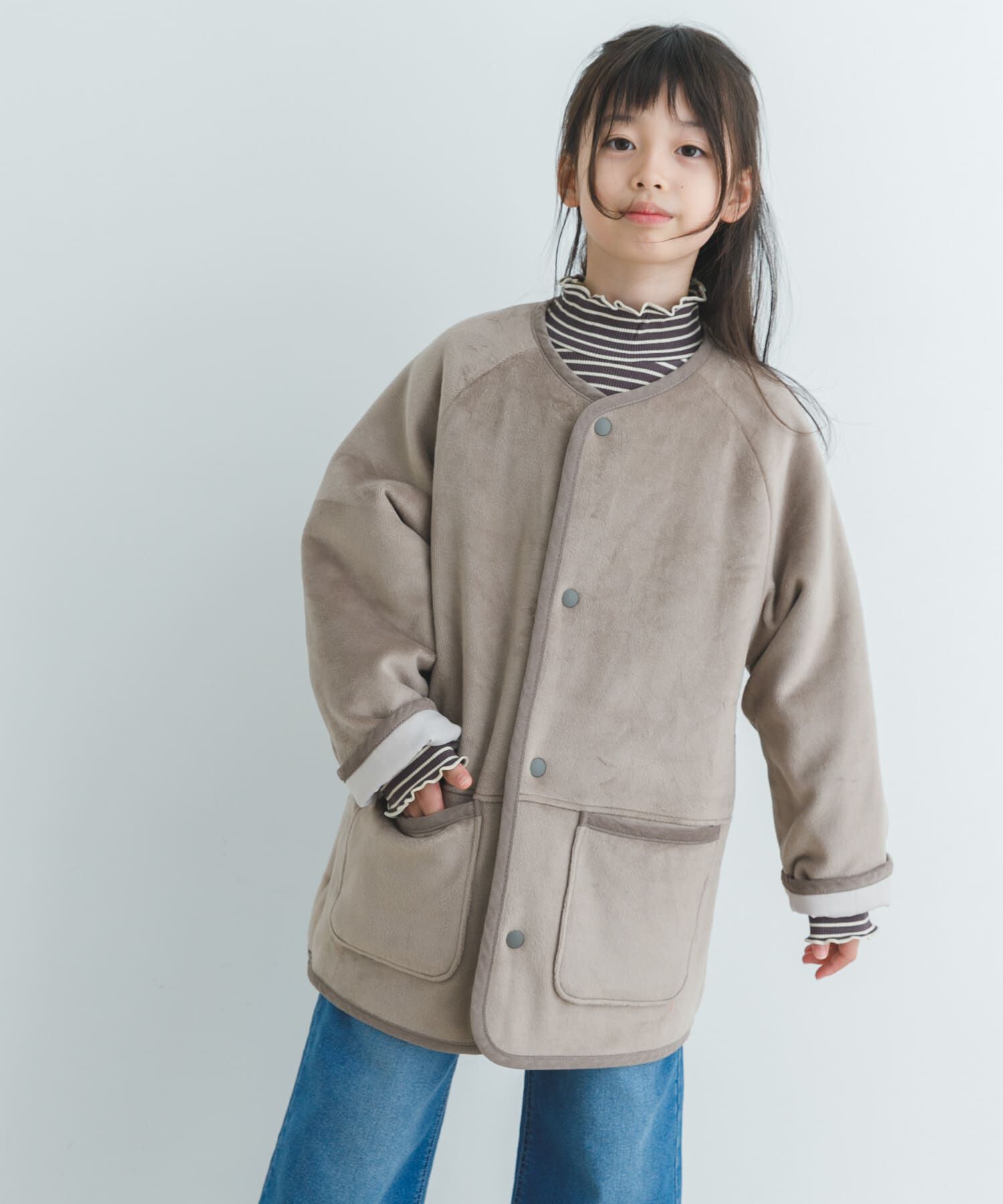 URBAN RESEARCH DOORS「リバーシブルフリースコート(KIDS)」|その他|