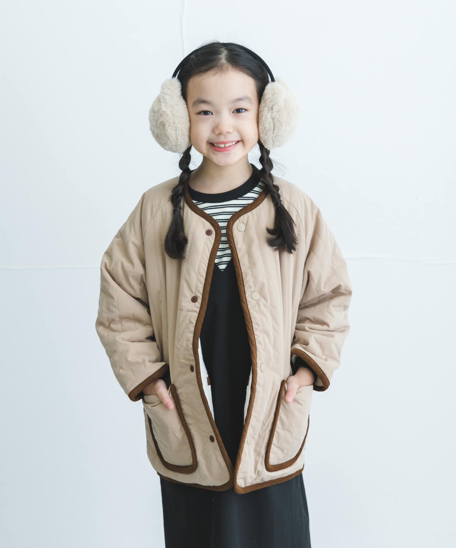 URBAN RESEARCH DOORS「リバーシブルフリースコート(KIDS)」|その他|