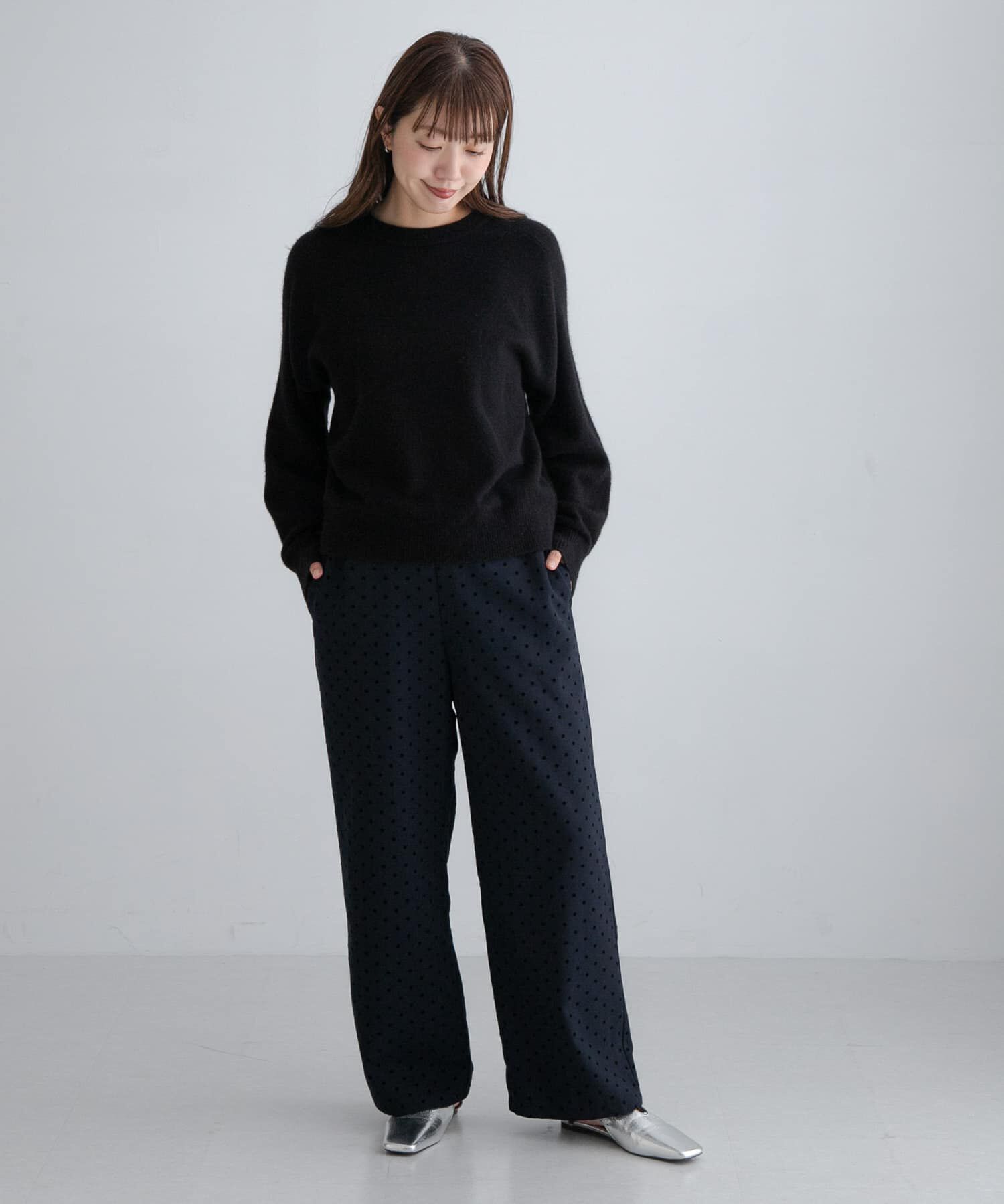 Sonny Label 「『WEB限定』フロッキードットイージーパンツ」|その他|