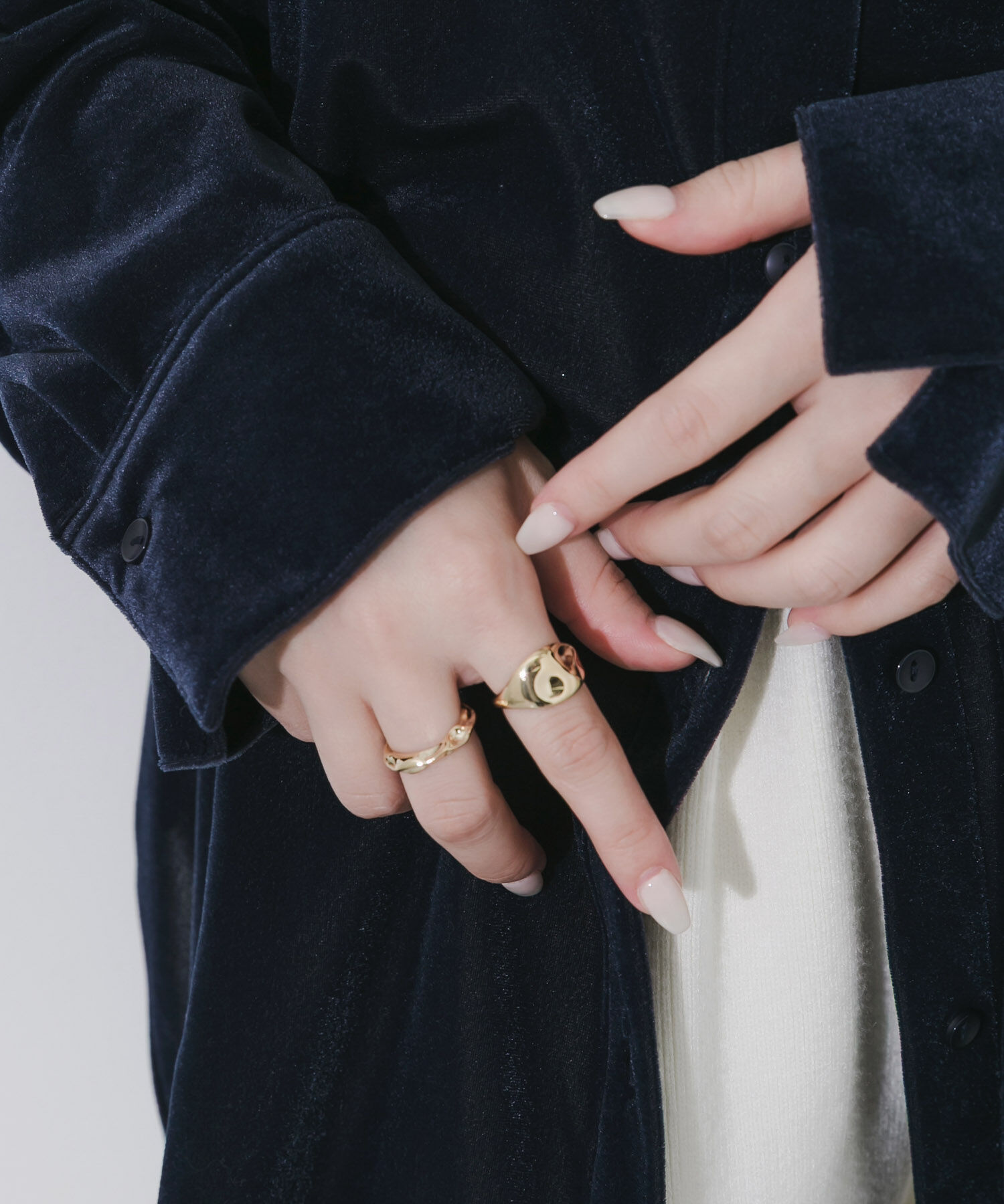 SMELLY「ニュアンス2セットリング」|リング|