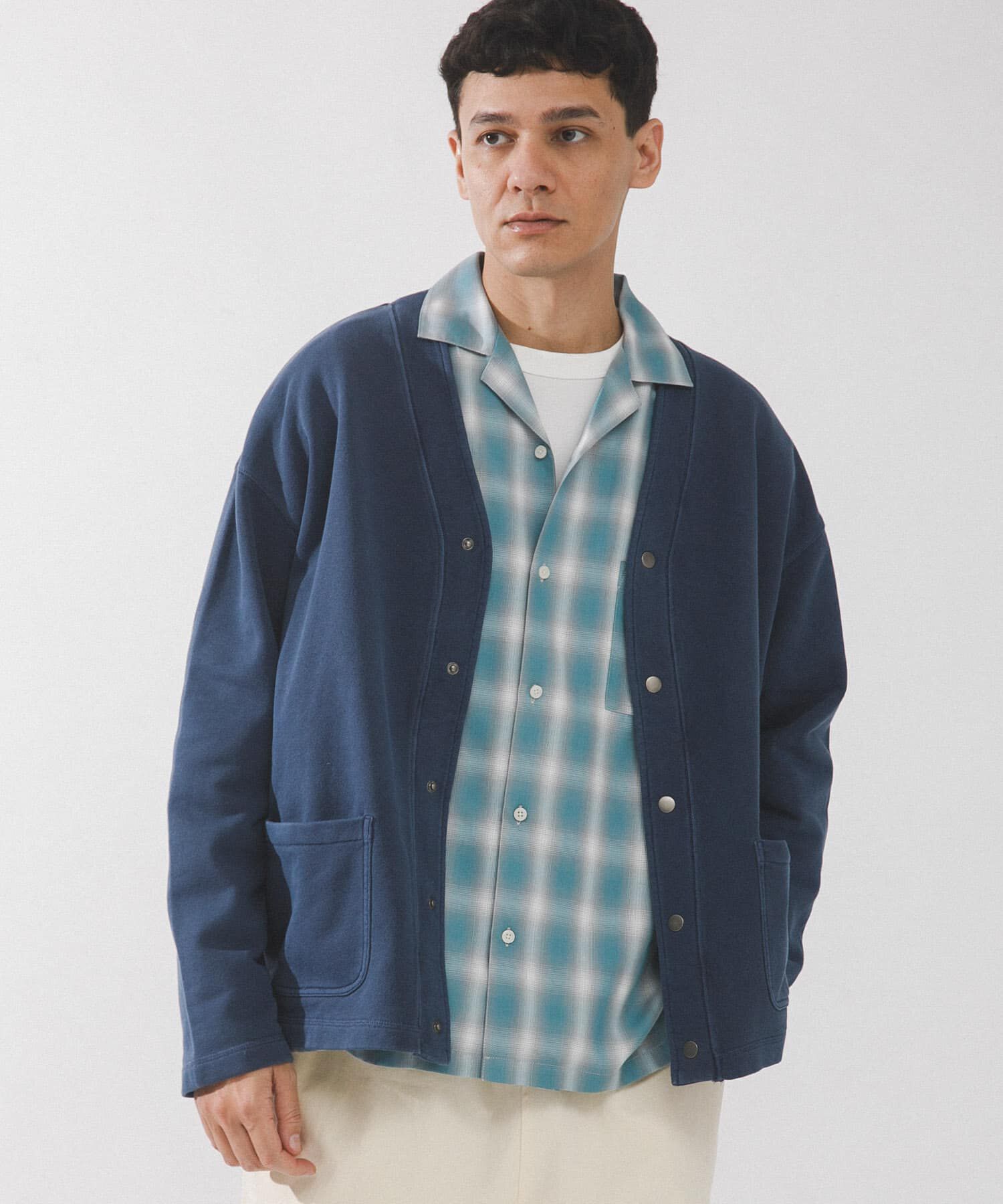 Sonny Label 「スウェットVネックカーディガン」|スウェット・ジャージ|