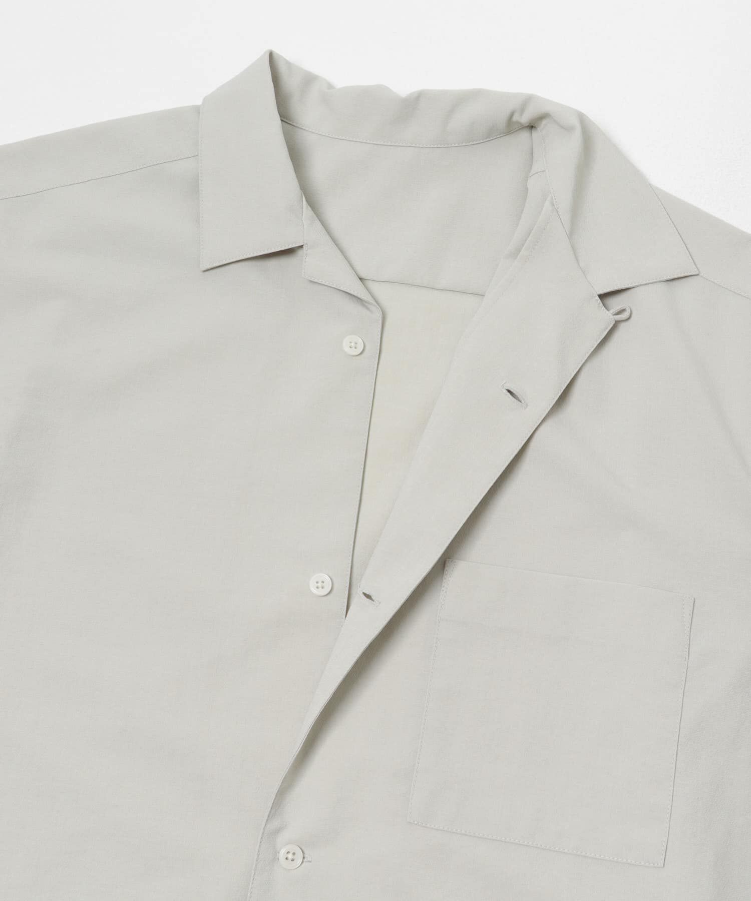 URBAN RESEARCH DOORS「クイックドライ オープンカラーショートスリーブシャツ」|シャツ・ブラウス|