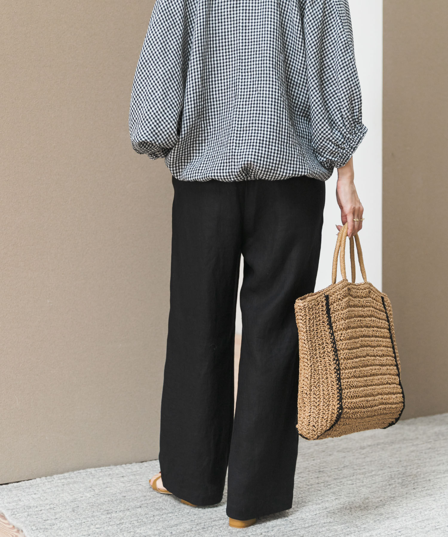 URBAN RESEARCH DOORS「リネンイージーパンツ」|その他|