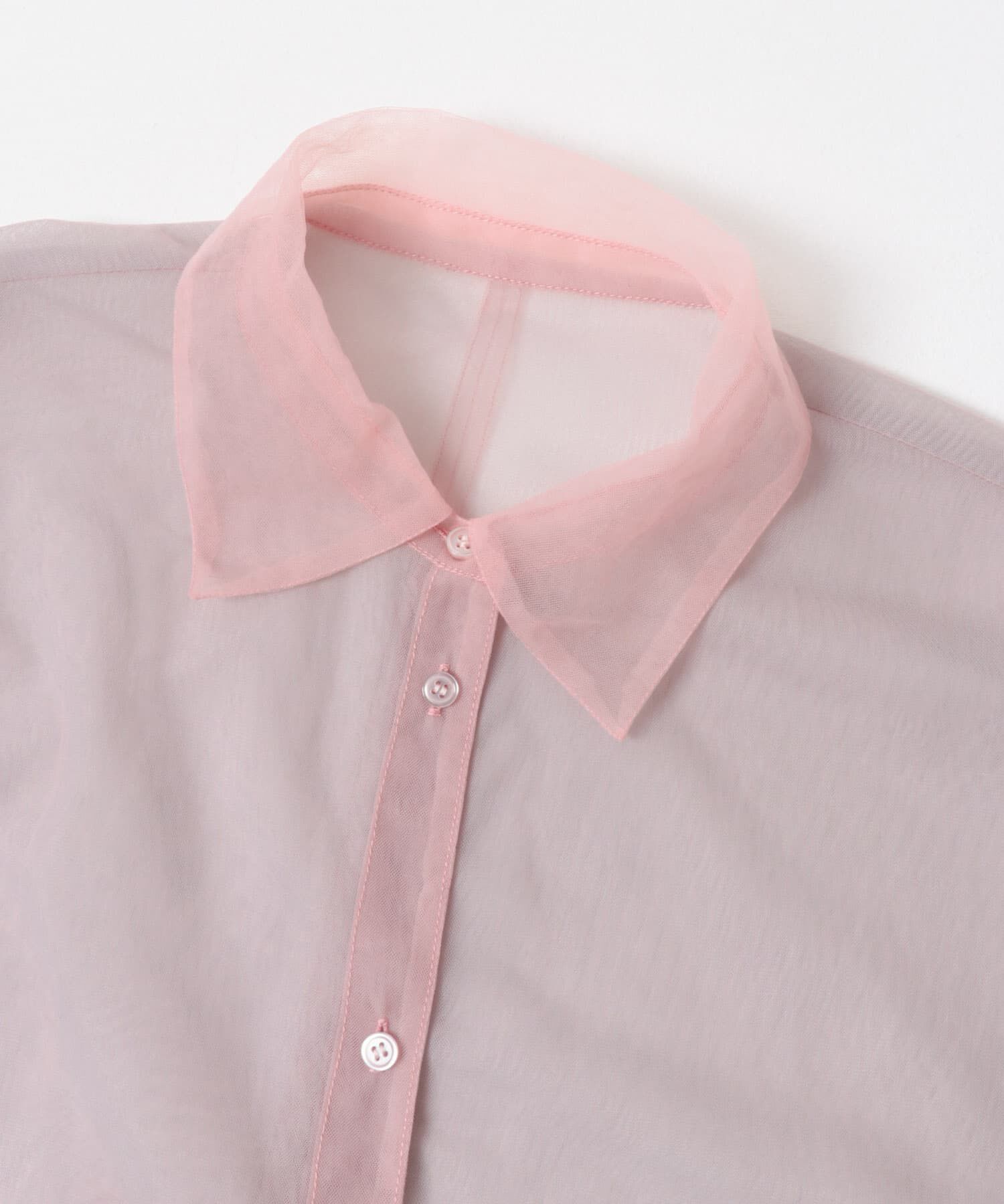  「チュールレイヤードシャツ」|シャツ・ブラウス|