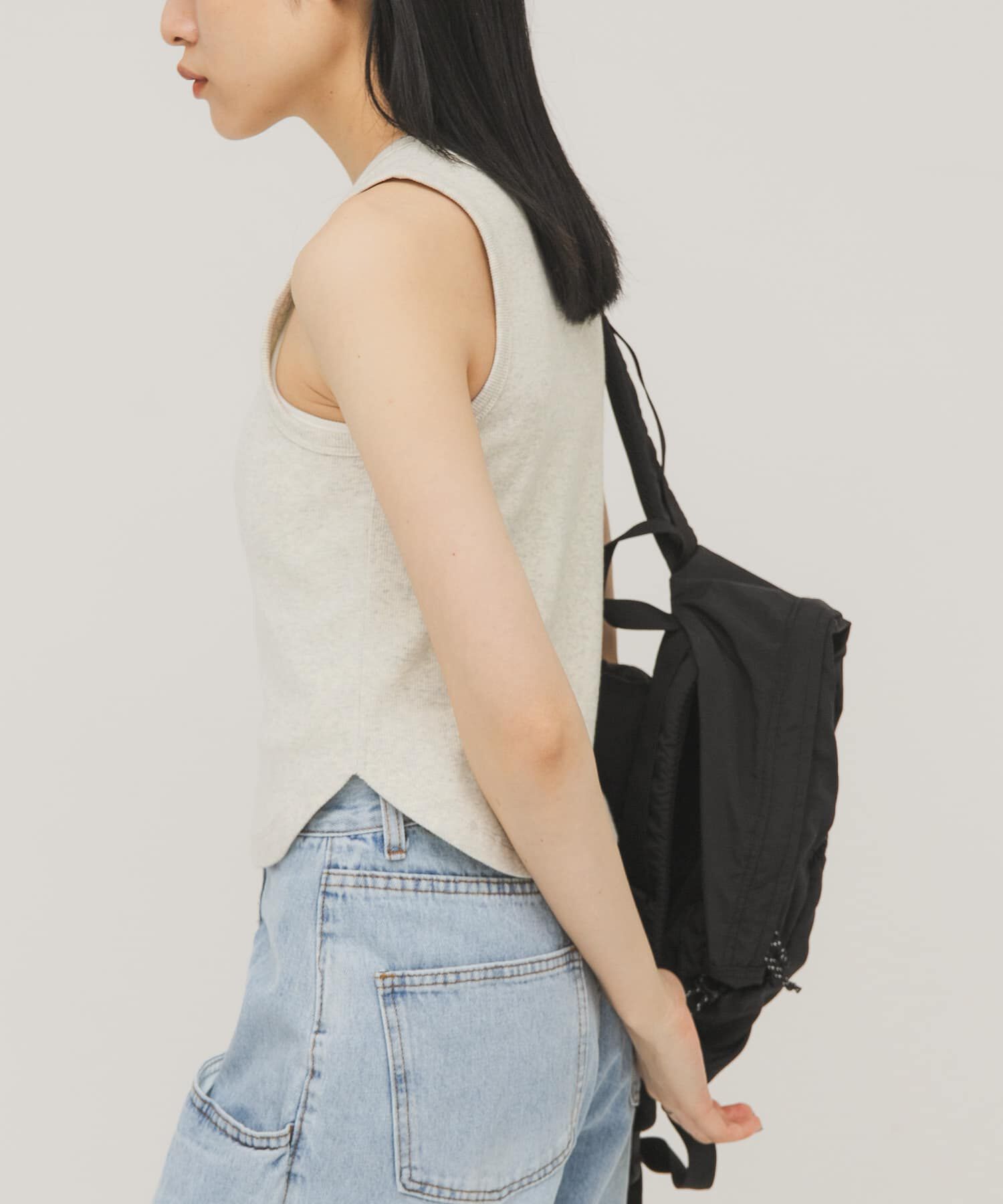  「クロップドタンクトップ」|タンクトップ|