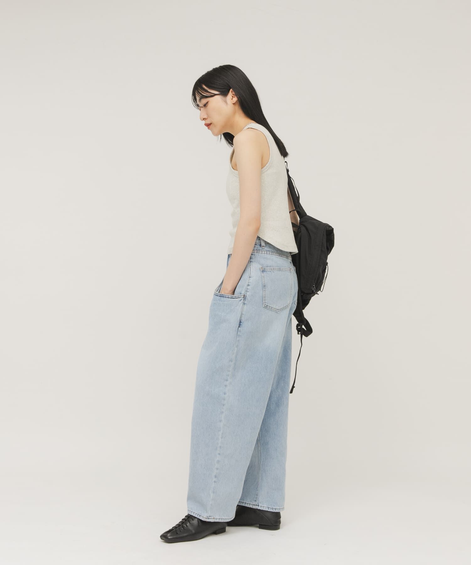  「クロップドタンクトップ」|タンクトップ|