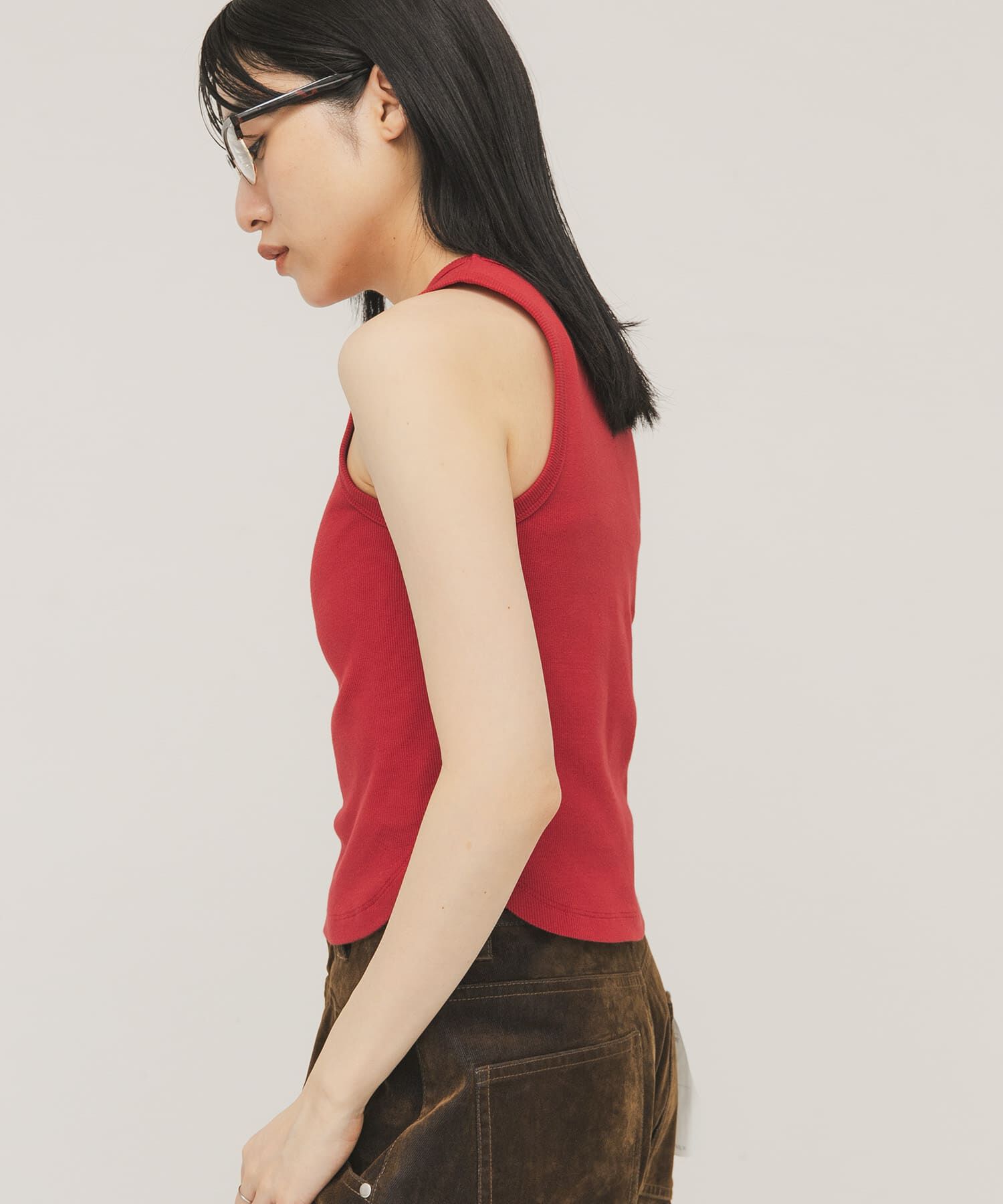  「クロップドタンクトップ」|タンクトップ|