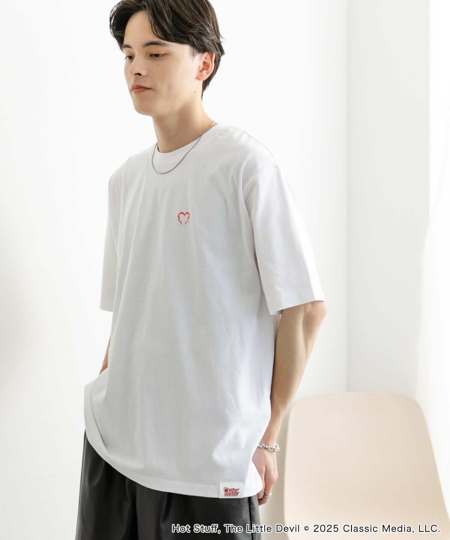 SENSE OF PLACE by URBAN RESEARCH「『別注』HOT STUFF&times;SENSE OF PLACE　 プリントTシャツ A」|Tシャツ・カットソー|