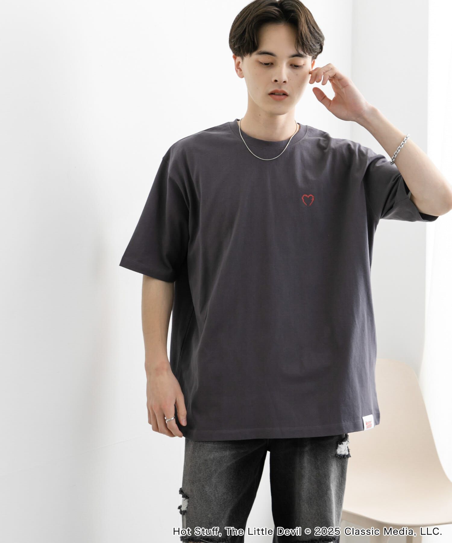 SENSE OF PLACE by URBAN RESEARCH「『別注』HOT STUFF&times;SENSE OF PLACE　 プリントTシャツ A」|Tシャツ・カットソー|