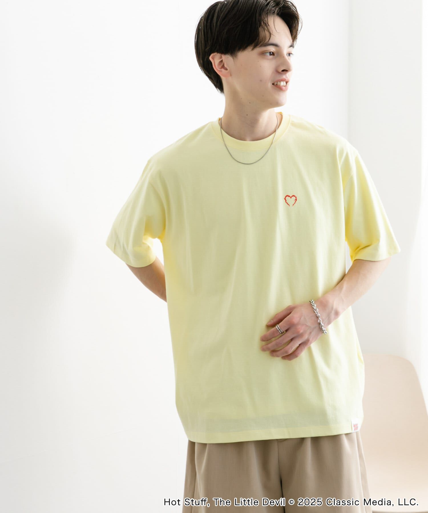 SENSE OF PLACE by URBAN RESEARCH「『別注』HOT STUFF&times;SENSE OF PLACE　 プリントTシャツ A」|Tシャツ・カットソー|