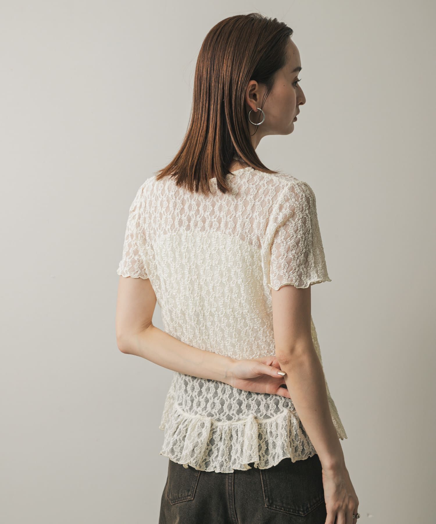 SENSE OF PLACE by URBAN RESEARCH「チョーカーレーストップ」|シャツ・ブラウス|