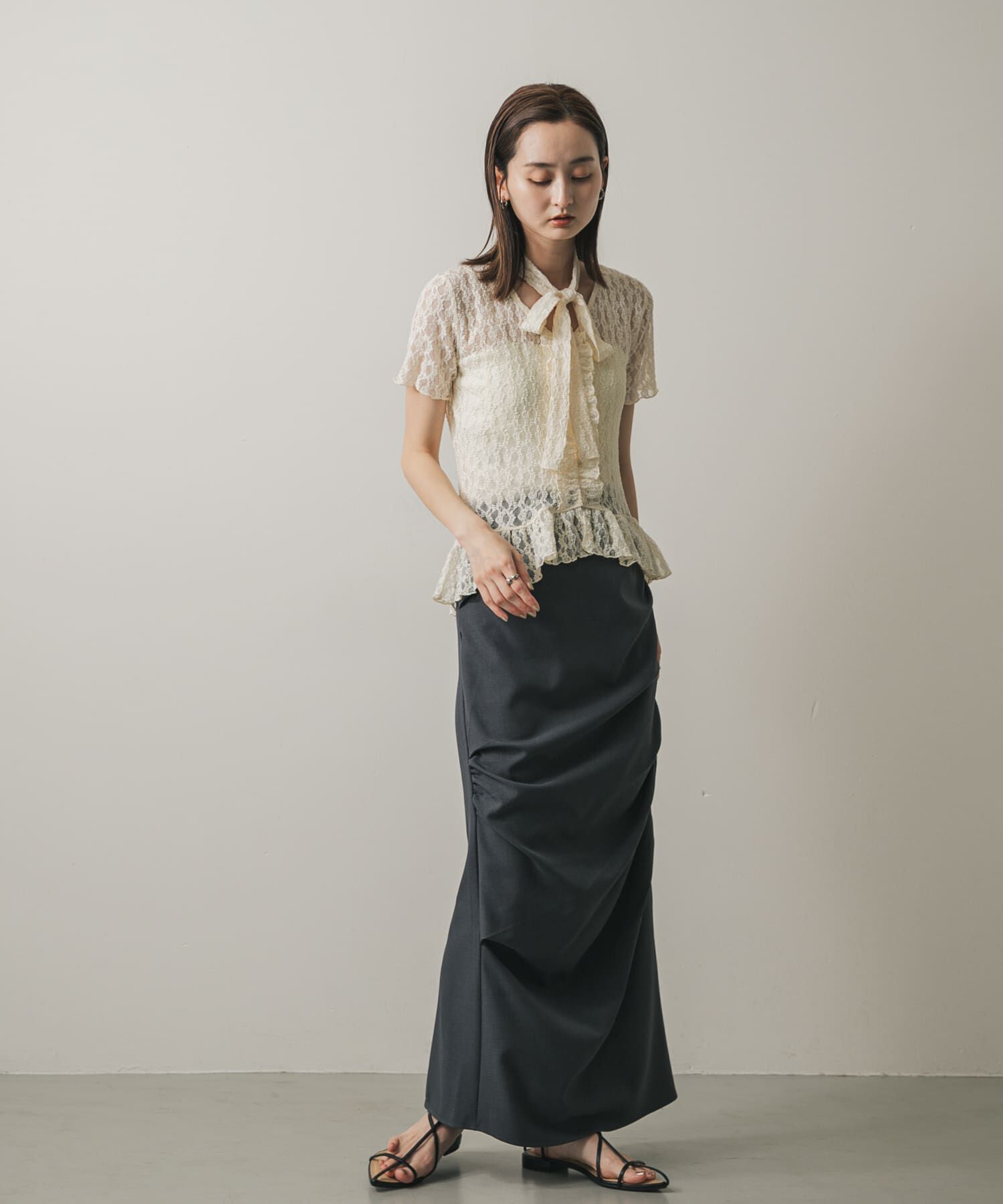 SENSE OF PLACE by URBAN RESEARCH「チョーカーレーストップ」|シャツ・ブラウス|