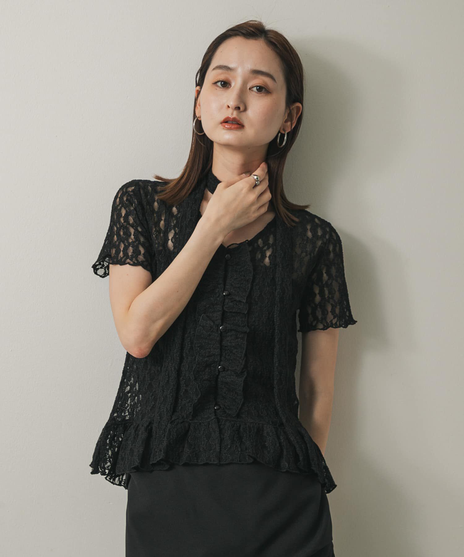 SENSE OF PLACE by URBAN RESEARCH「チョーカーレーストップ」|シャツ・ブラウス|