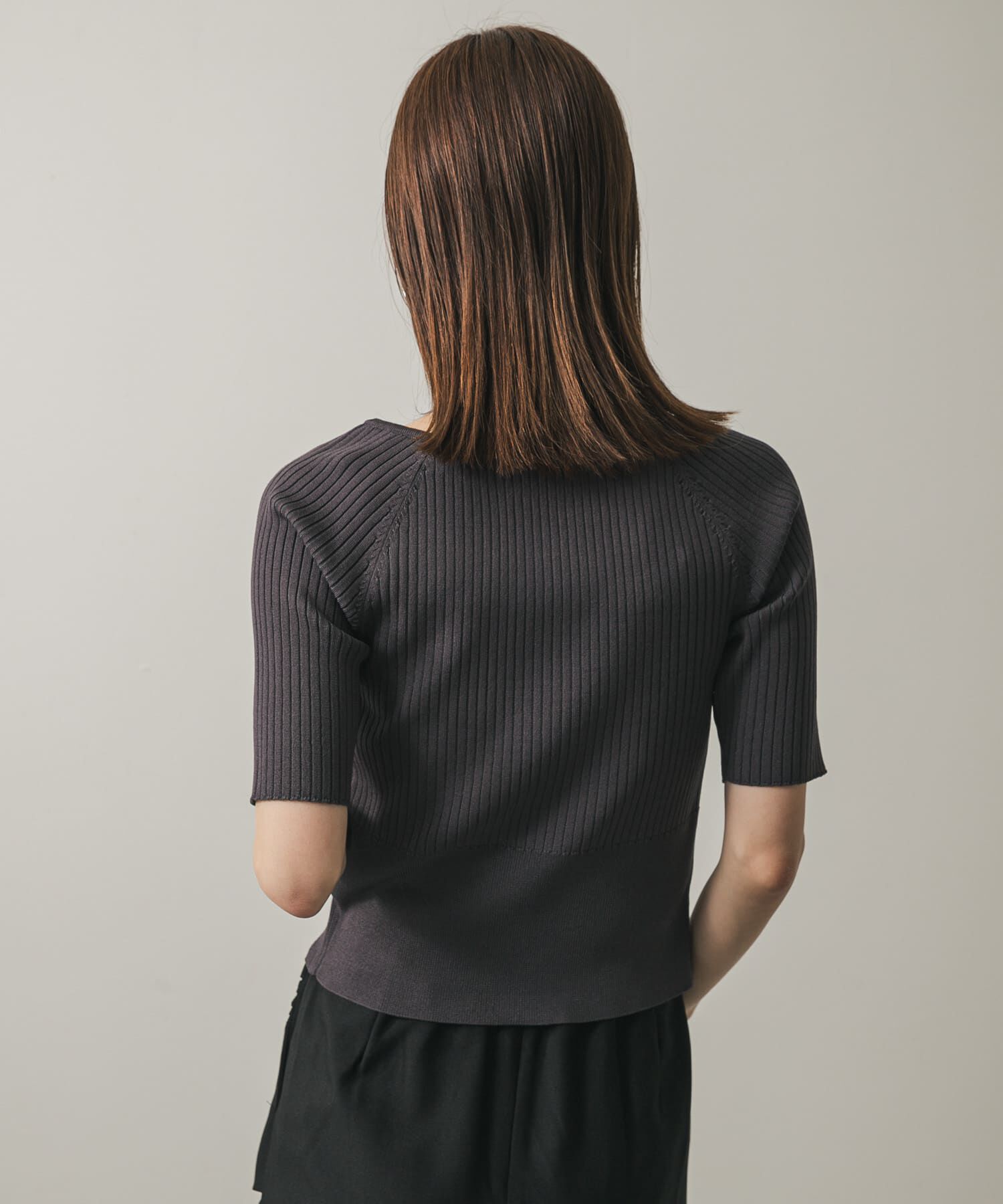 SENSE OF PLACE by URBAN RESEARCH「2WAYボートネックZIPセーター」|ニット・セーター|