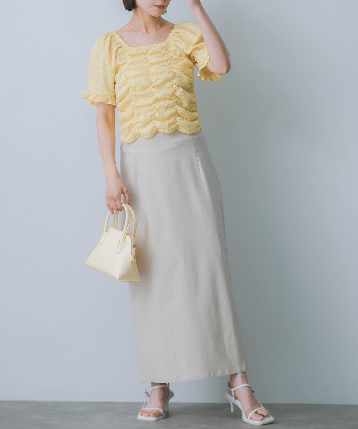 SENSE OF PLACE by URBAN RESEARCH「シャーリングスクエアトップ」|Tシャツ・カットソー|