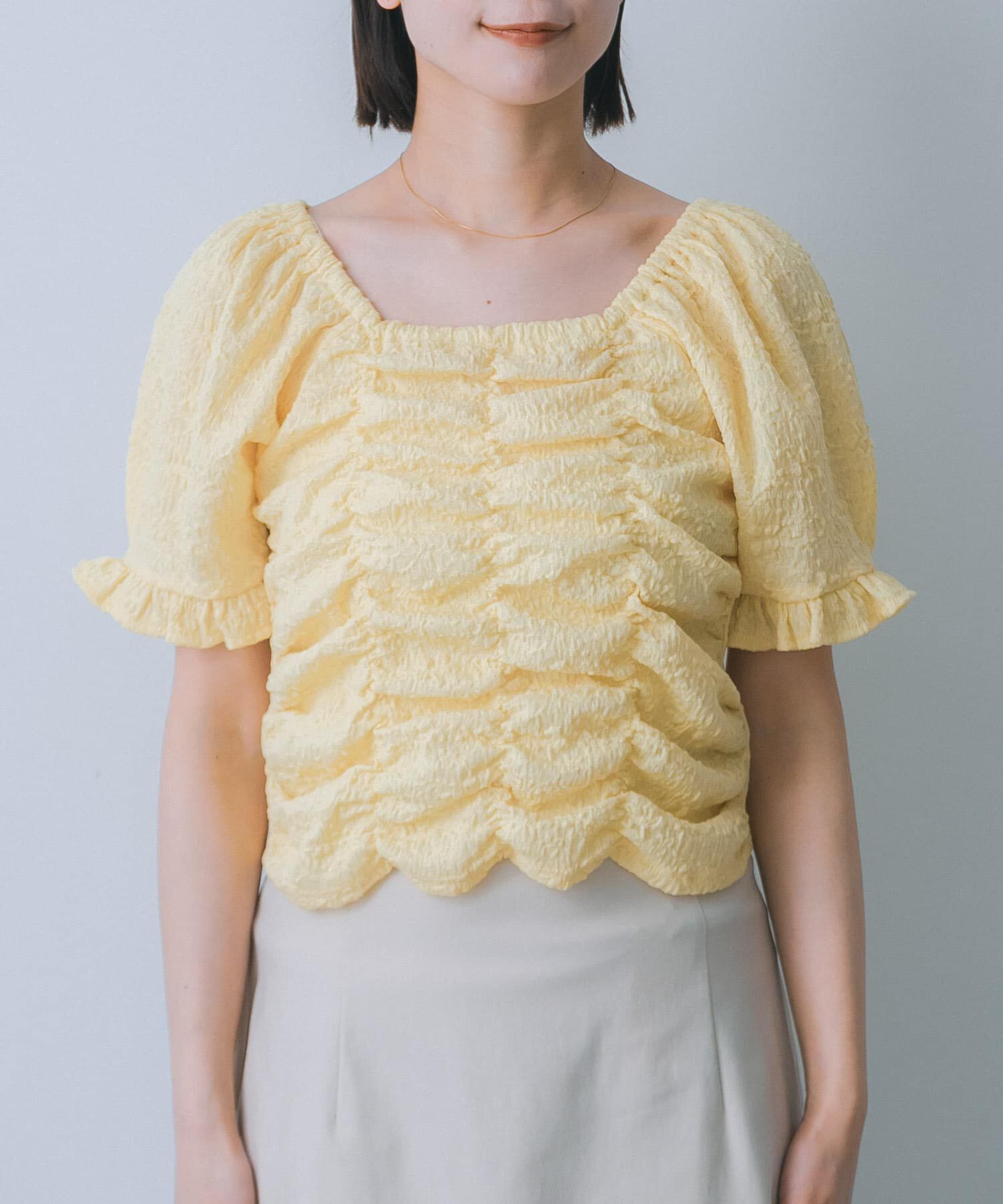 SENSE OF PLACE by URBAN RESEARCH「シャーリングスクエアトップ」|Tシャツ・カットソー|