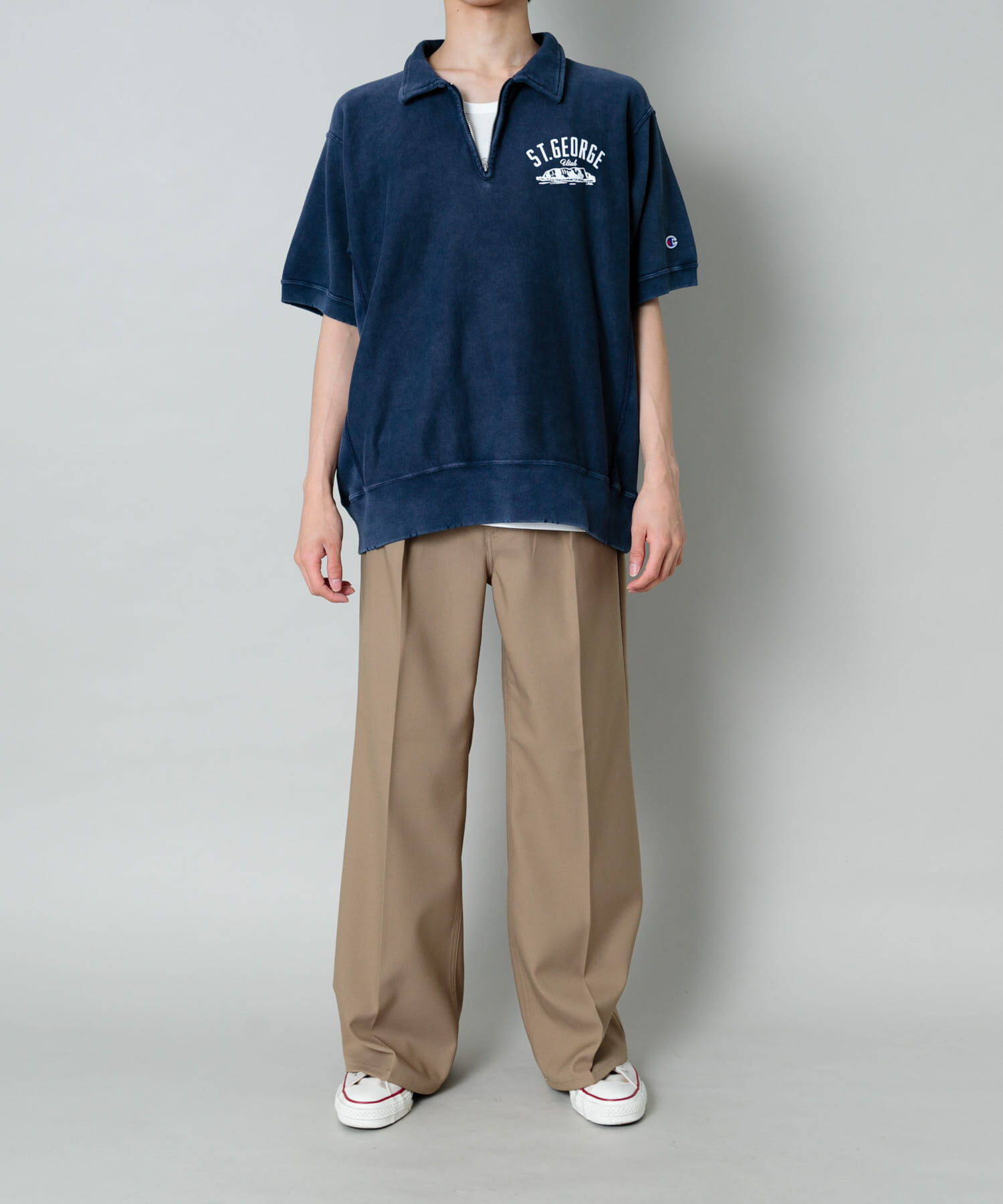 SENSE OF PLACE by URBAN RESEARCH「Champion　REVERSEWEAVE T-SHIRTS B」|Tシャツ・カットソー|