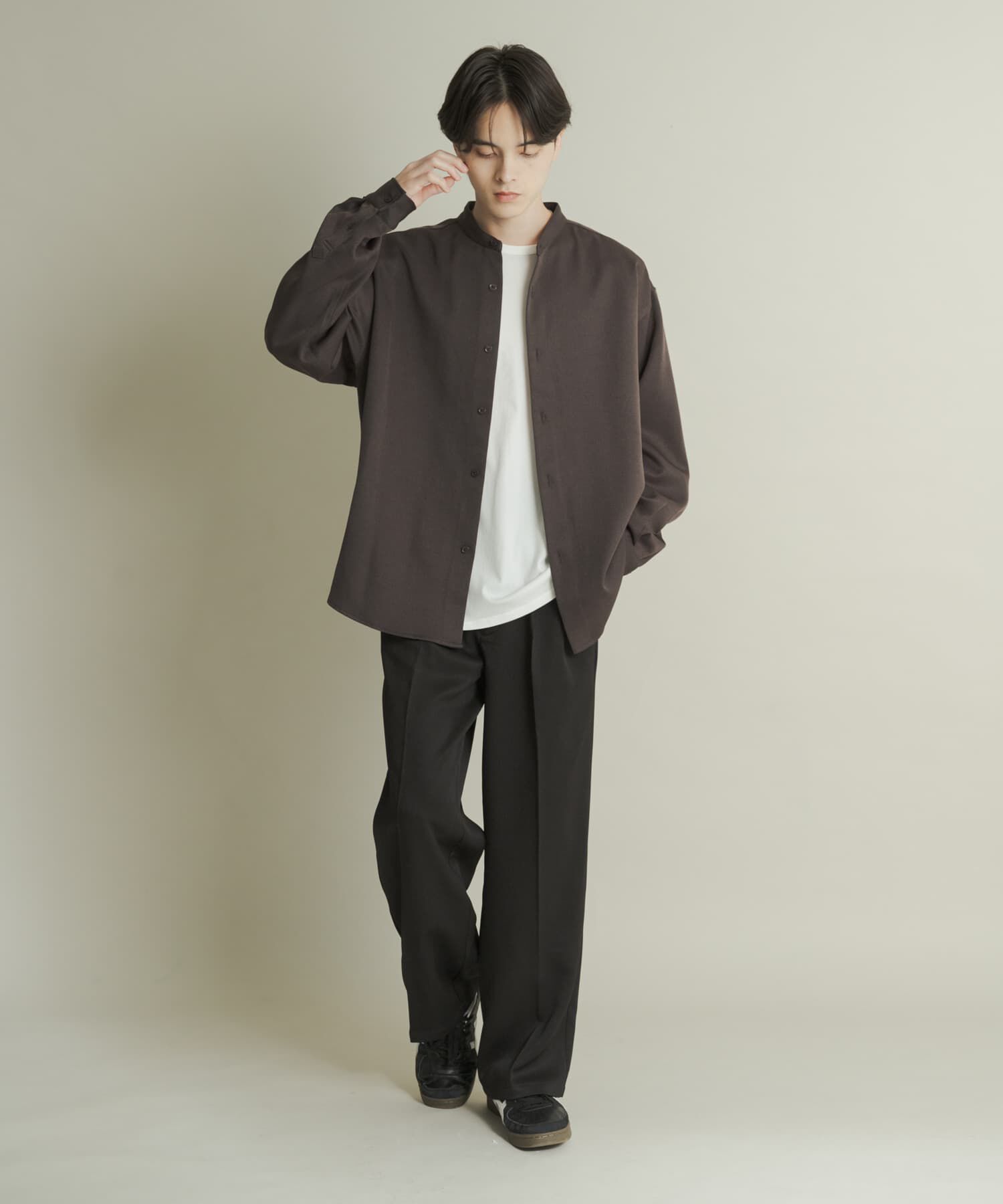 SENSE OF PLACE by URBAN RESEARCH「ウールライクダブルタックワイドパンツ」|その他|