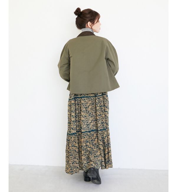  「グログラン配色ジャケット」|その他|