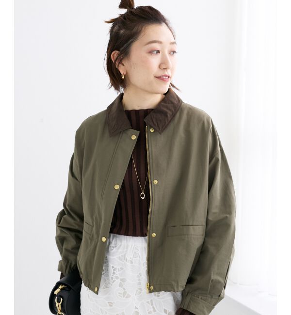  「グログラン配色ジャケット」|その他|