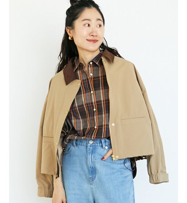  「グログラン配色ジャケット」|その他|