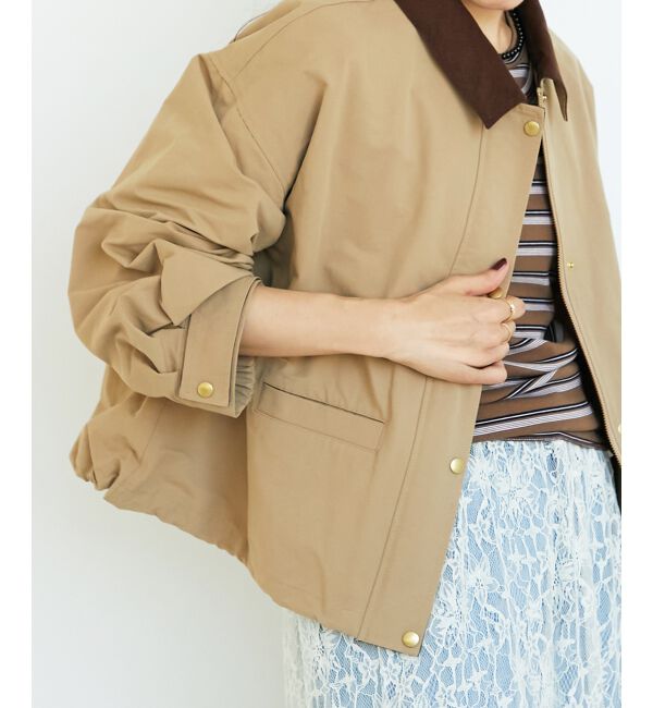  「グログラン配色ジャケット」|その他|