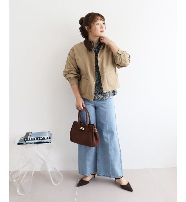  「グログラン配色ジャケット」|その他|