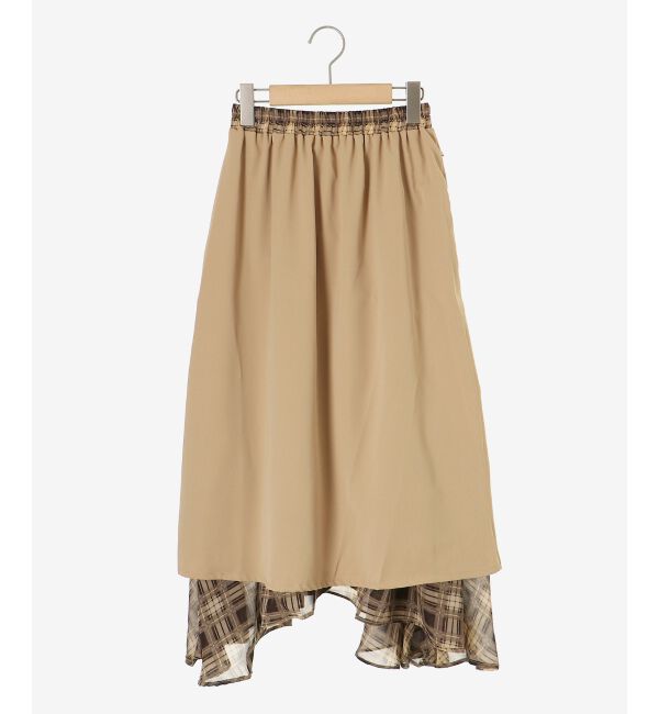 MAJESTICLEGON「エアリーイレヘムティアードスカート」|スカート|