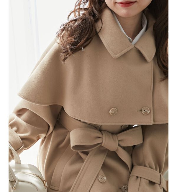  「ケープセットミディコート」|その他|