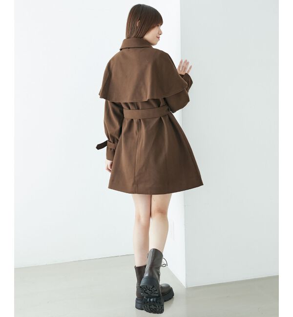  「ケープセットミディコート」|その他|