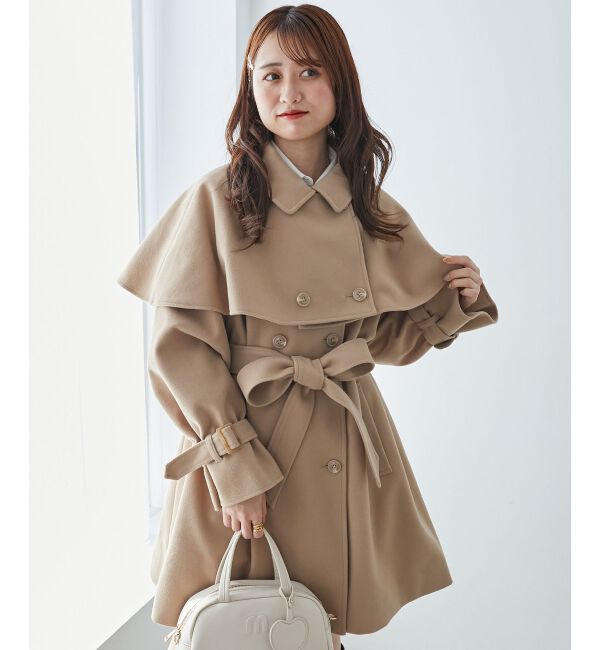  「ケープセットミディコート」|その他|