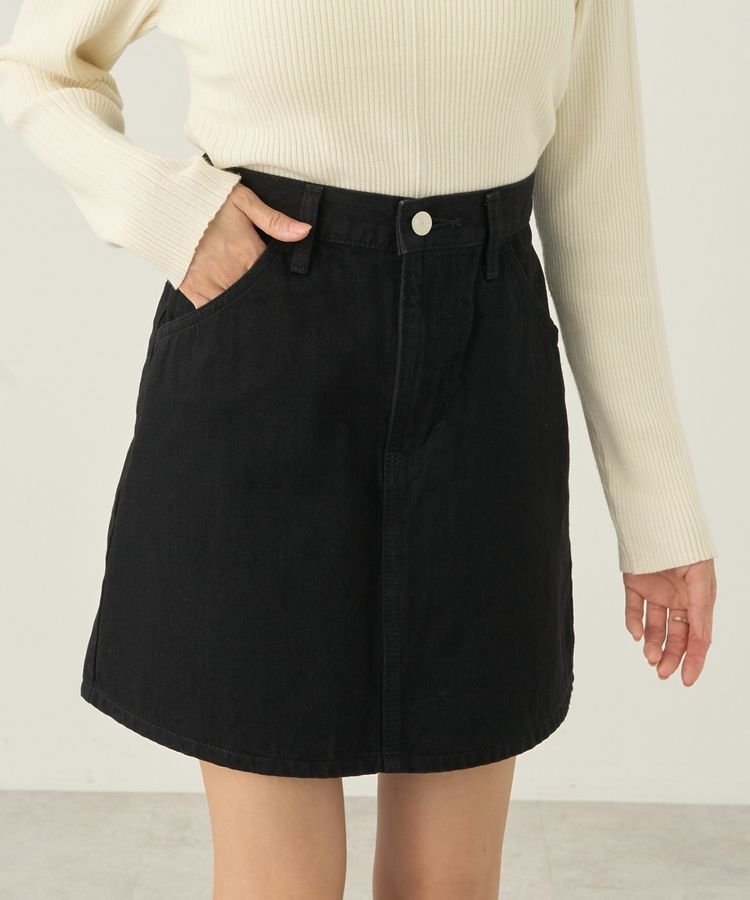 earth music&ecology「Lee&times;e.m.a.eデニムミニスカート」|スカート|