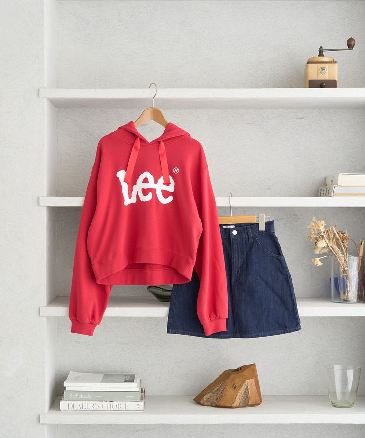 earth music&ecology「Lee&times;e.m.a.eデニムミニスカート」|スカート|