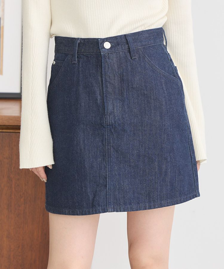 earth music&ecology「Lee&times;e.m.a.eデニムミニスカート」|スカート|