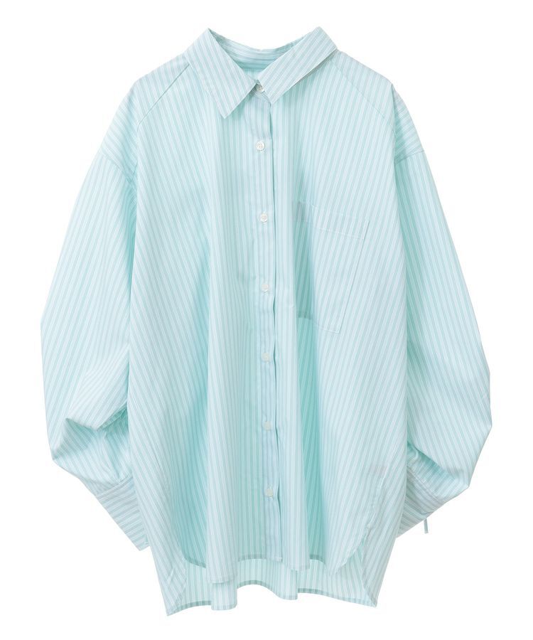 earth music&ecology「バックドロストオーバーシャツ」|シャツ・ブラウス|