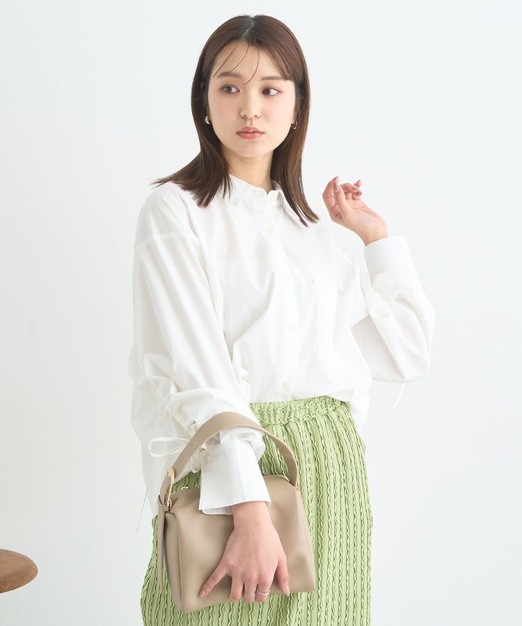 earth music&ecology「バックドロストオーバーシャツ」|シャツ・ブラウス|